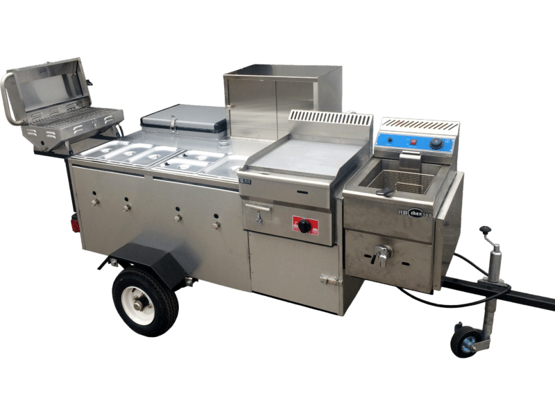 Mobile Grillstation / Hot Dog Wagen